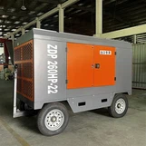 Máy nén khí trục vít loại quay diesel ZD-20/20 20 Bar cho hoạt động khai thác mỏ